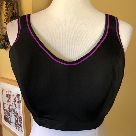 CACIQUE Sport by Cacique Size 42DDD Sport Bra Support Underwire Soft Pad $68 NEW - Picture 2 of 16